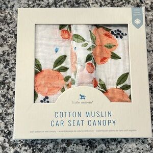 Cotton Muslin Car Seat Canopy